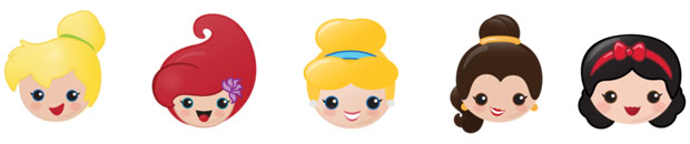 ariel cinderella snow white bella