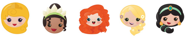tiana merida rapunzel jasmine