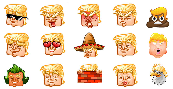 Donald Trump Emojis for iOS & Android 2