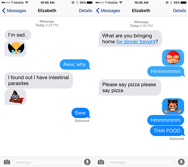 Superhero Emoji Keyboard for iOS & Android 1