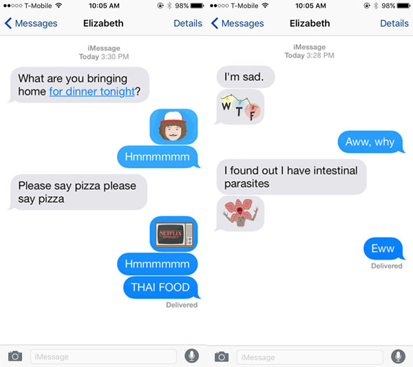 Stranger Things Emoji Keyboard for iOS & Android 1