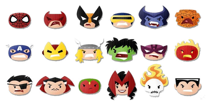 Marvel Emoji Keyboard - Download Emoji